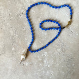 Gia blue Chalcedony Necklace