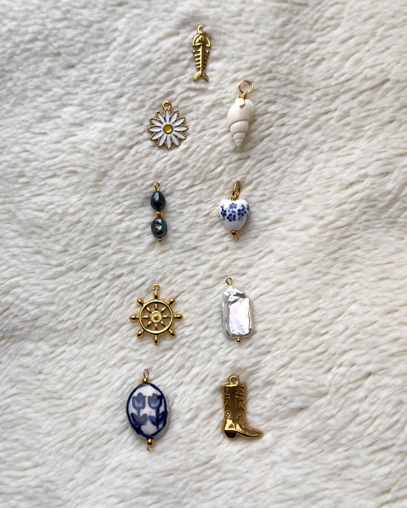 DIY Home Necklace Charm Jewelry Kit - Gift box