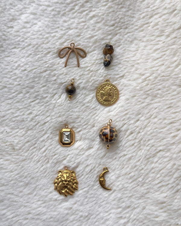 DIY Home Necklace Charm Jewelry Kit - Gift box