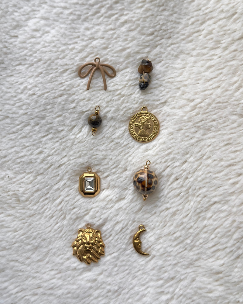 DIY Home Necklace Charm Jewelry Kit - Gift box