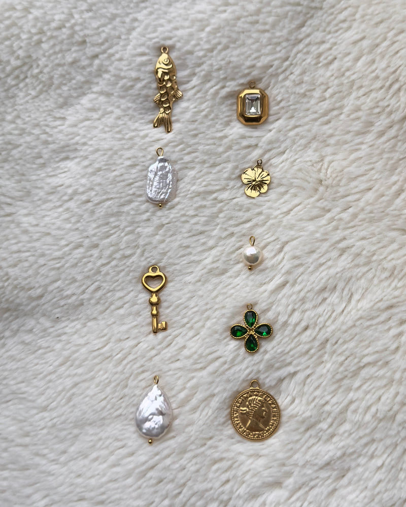 DIY Home Necklace Charm Jewelry Kit - Gift box