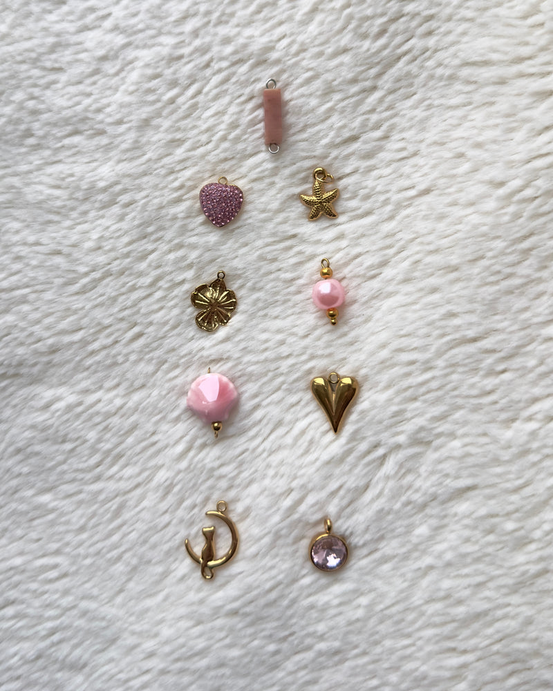 DIY Home Necklace Charm Jewelry Kit - Gift box